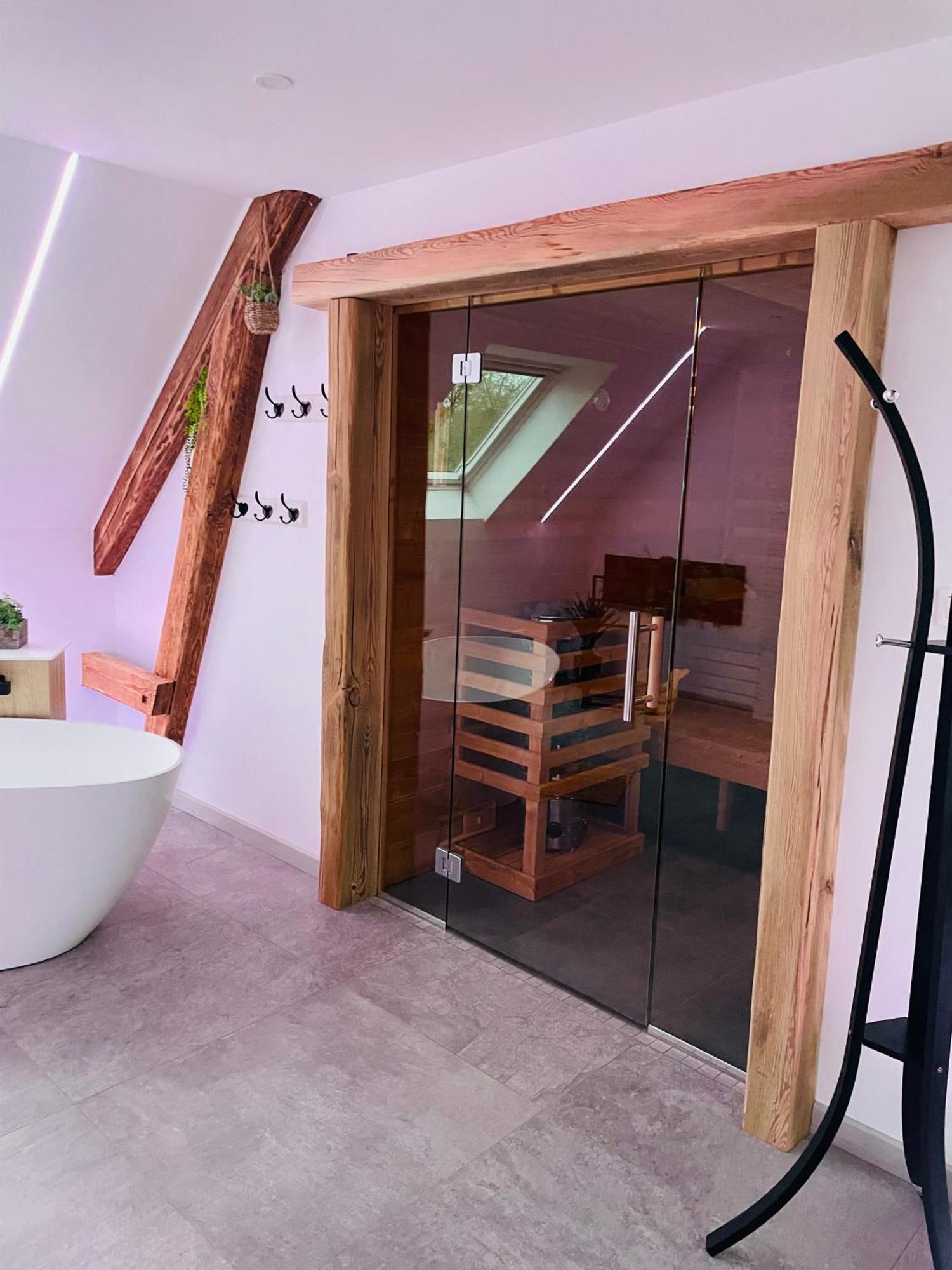 Maison Gite Chez Nounou Sauna Jacuzzi Jardin Arbore Etting Екстер'єр фото