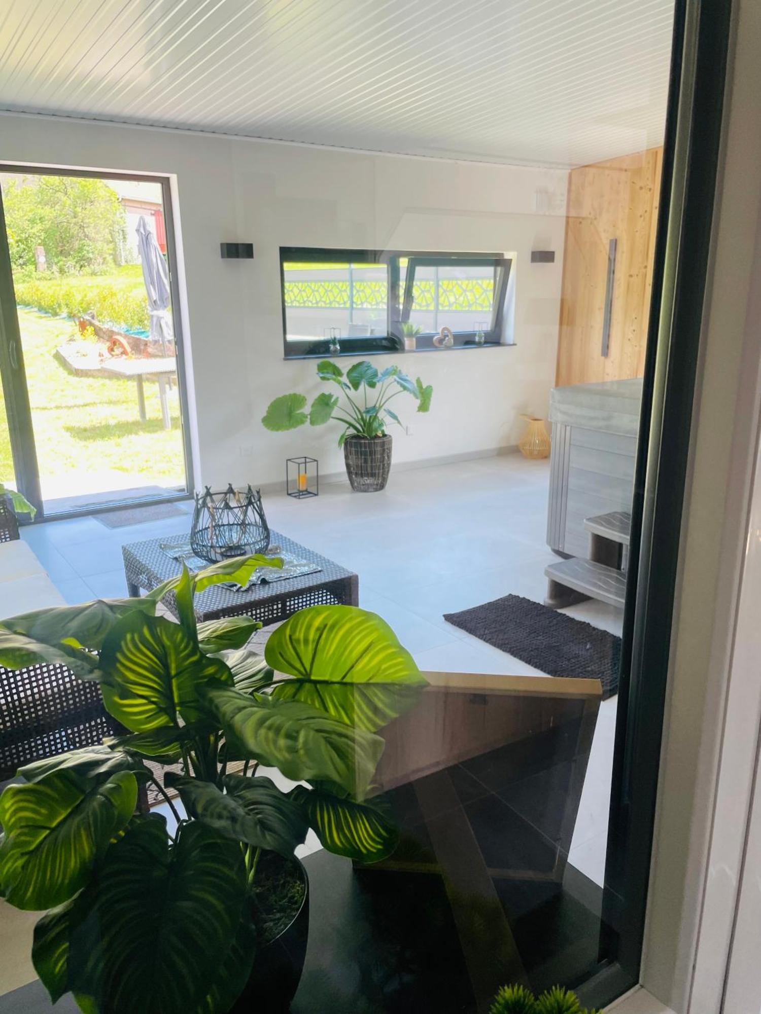 Maison Gite Chez Nounou Sauna Jacuzzi Jardin Arbore Etting Екстер'єр фото